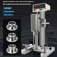 Small 220V Speed Regulating Emulsifying Machine Homogenizer Dispersing Mixer