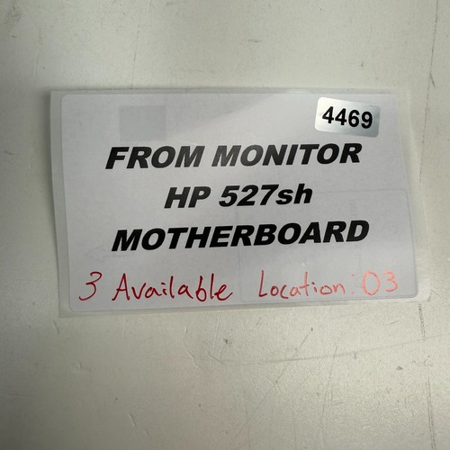 HP 527sh Monitor Main Board Motherboard - Picture 7 of 7
