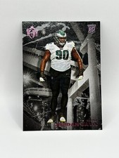 Jordan Davis 2022 Gridiron Kings ROOKIE CARD Pink #GK-40 Philadelphia Eagles. rookie card picture