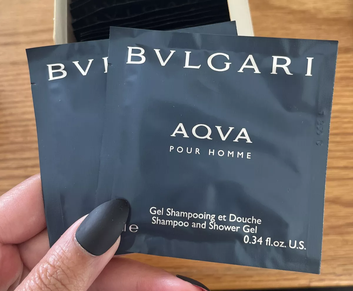 Bvlgari aqva shampoo and shower clearance gel