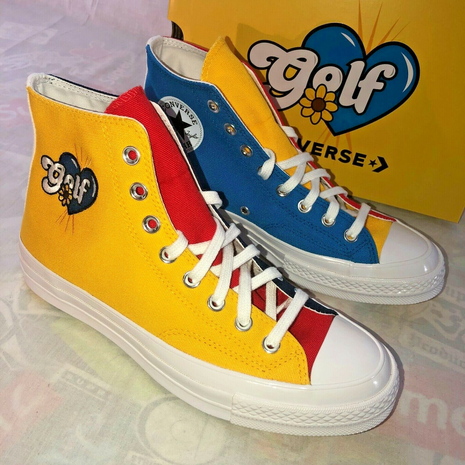 yellow golf shoes tyler the creator