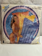 vintage intex the wet set 72 x 27" blue NOS 1997
