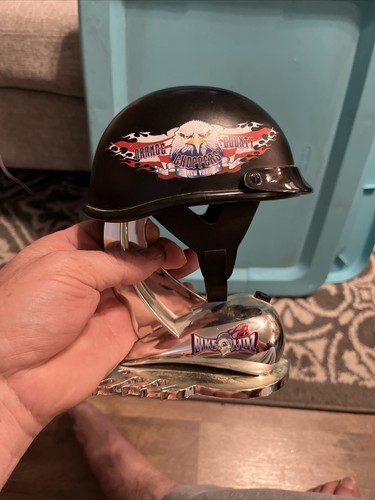 EUC Bike Lidz Die Cast Collectible Die Cast Helmet Orange County Choppers - Picture 3 of 6