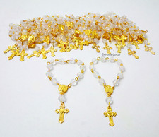 24 Rosary Favors Baptism Wedding Communion Rosario Recuerdos Bautizo Boda Mini