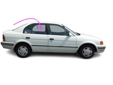Fits: 95-1997 Toyota Tercel 4D Sedan Rear Right Passenger Side Door Window Glass