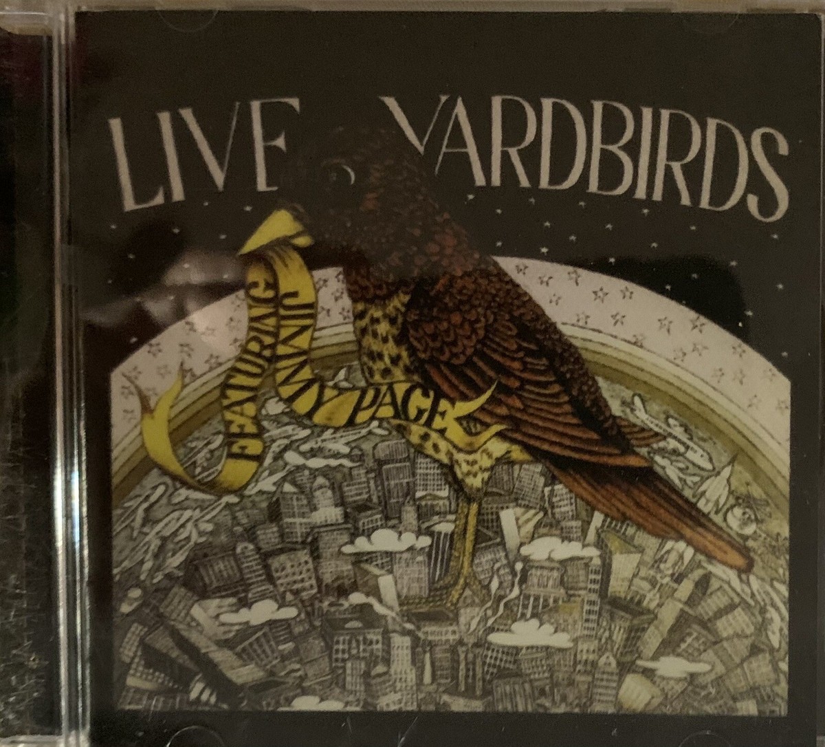 洋楽 LIVE YARDBIRDS Featuring Jimmy Page LP YARDBIRDS LIVE YARDBIRDS FEATURING JIMMY PAGE REISSUE EU LP
