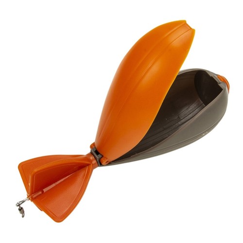Bait Thrower Carp Feeder Float Lure Bait Holder Fishing Feeder Nesting Tool (L) - Picture 8 of 11