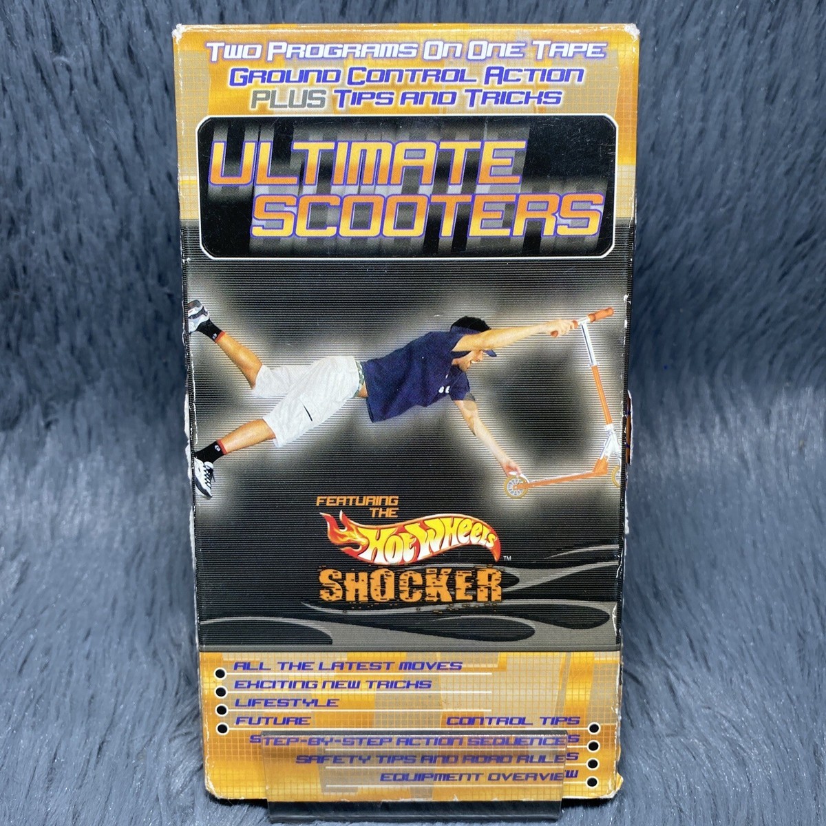 Ultimate Scooters VHS Tape 2000 Hot Wheels Tricks Tips Extreme