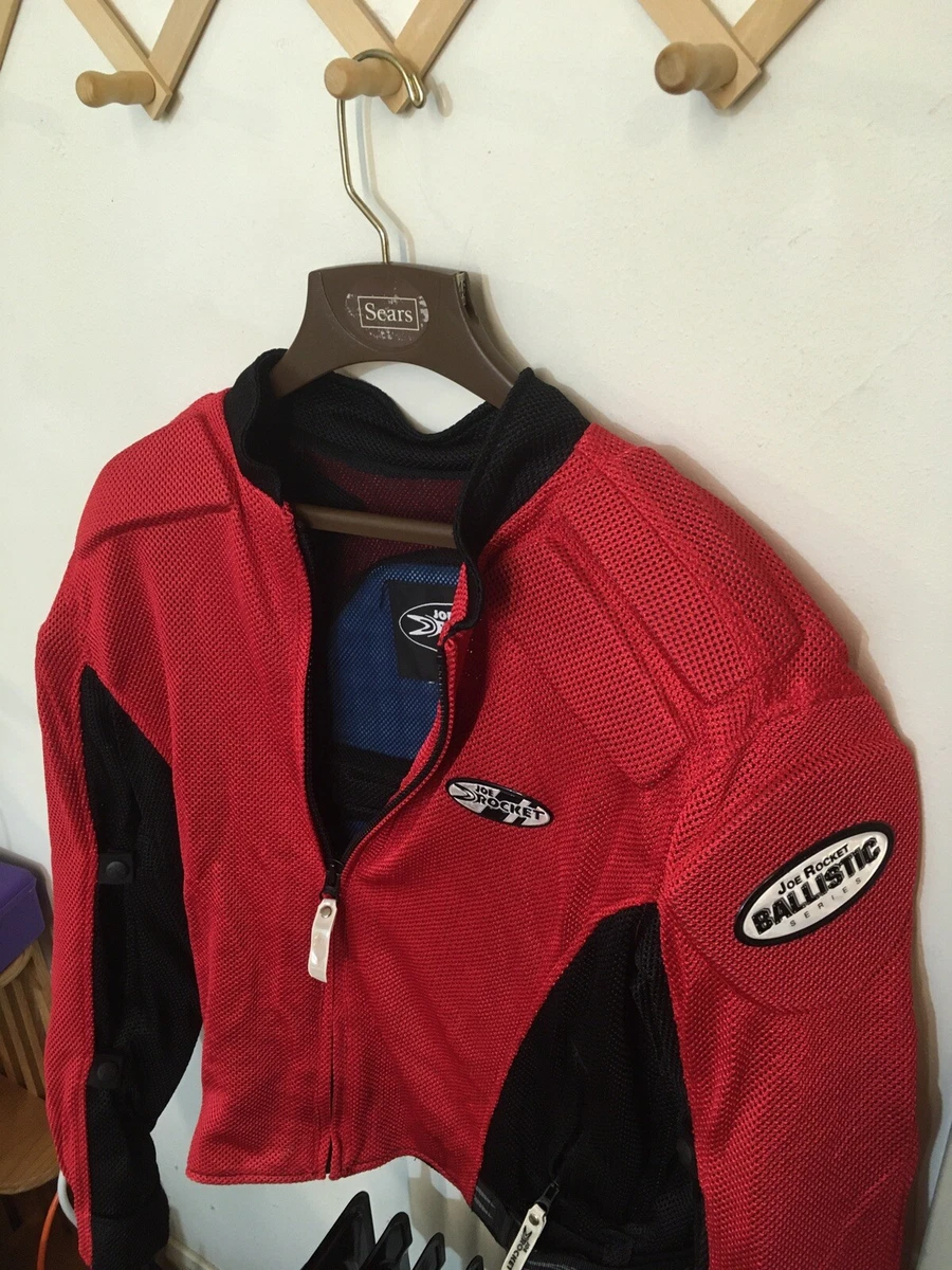 Joe Rocket Ballistic Series Textile Phoenix Red Ion Mesh Jacket