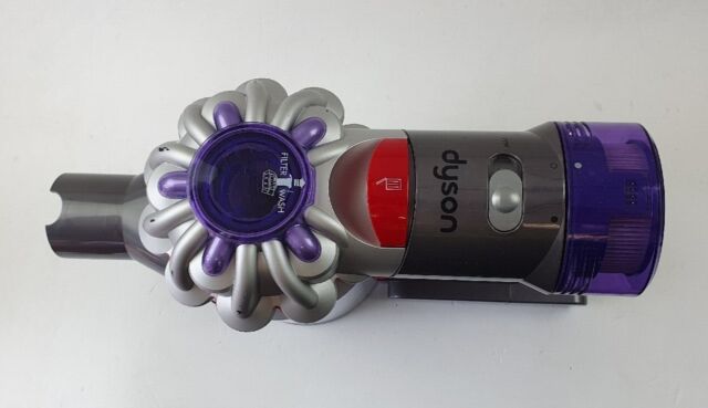 USED Dyson V8 Silver Handheld Cordless Vacuum Cleaner Main Body + Accessories GU11234