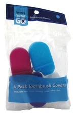 BL Sprayco Travel Toothbrush Covers 4 Count (12 Pieces) (47604)