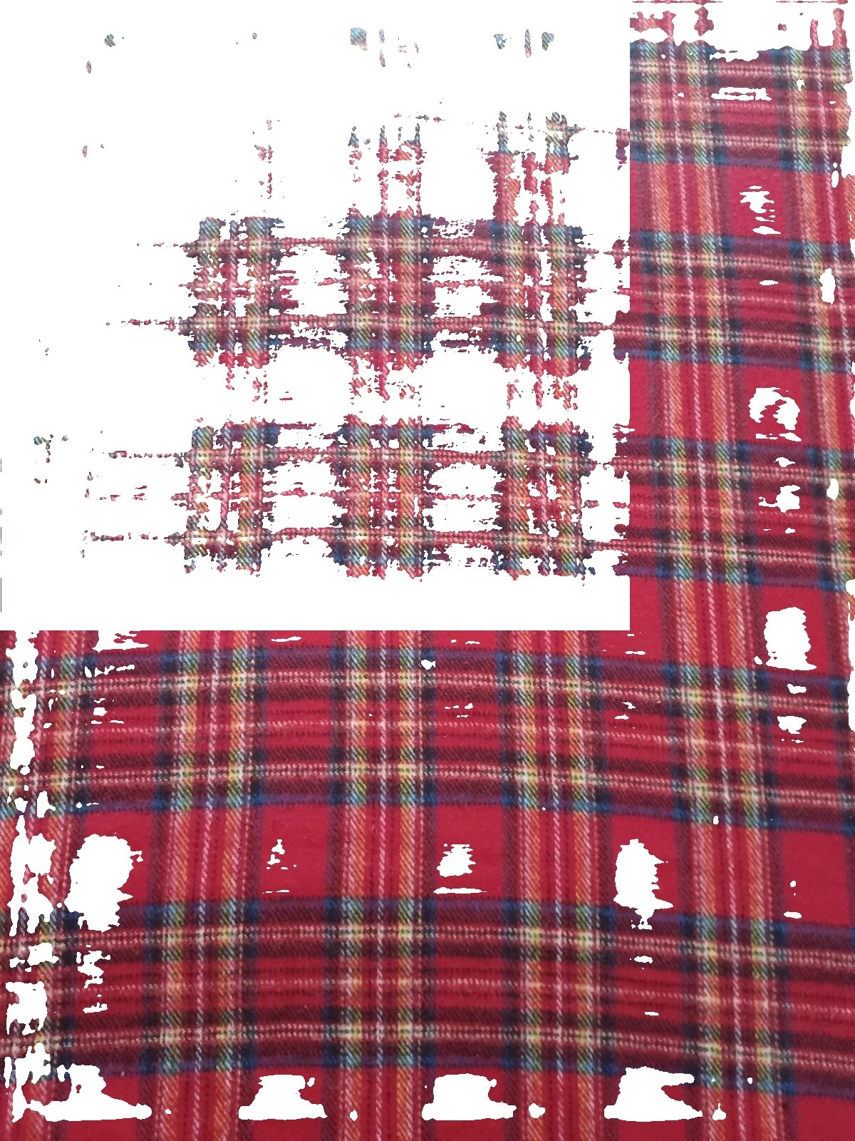 Flannel Fabric Multicolor