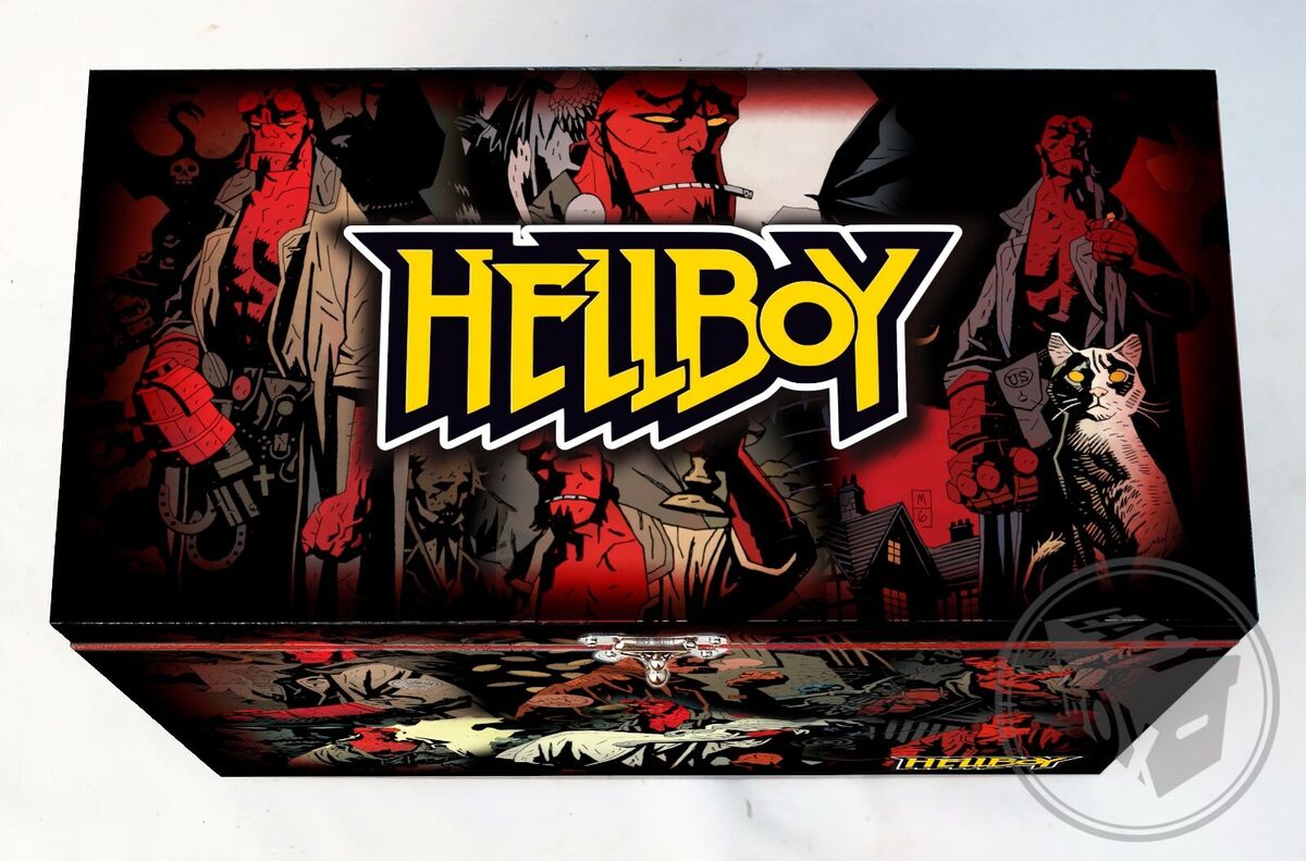 Large Comic Book Hard Box Chest MDF Hellboy | eBay Large Comic Book Hard Box Chest MDF Hellboy | eBay