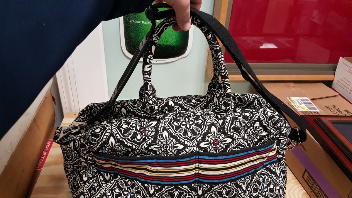 VERA BRADLEY HAND BAG, WITH SHOULDER STRAP | eBay