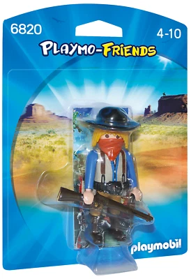 Playmobil ® 6820 Bandit masqué / Playmo-Friends / Western / Neuf - New - nuevo - Photo 1/3