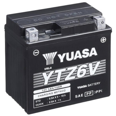 Batterie für Suzuki GSX-S 125 A ABS DL32AZ 2019 YUASA YTZ6V AGM geschlossen