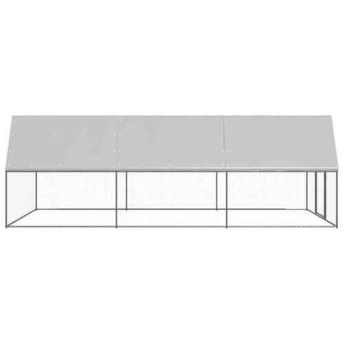 Outdoor Hühnerkäfig Verzinkter Stahl Hühnerstall Käfig mehrere Auswahl vidaXL - Bild 62 von 70