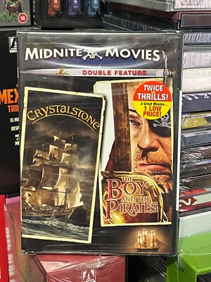 Crystalstone / Boy And The Pirates (DVD) 2-DISC SET! Midnite Movies!Antonio NEW!