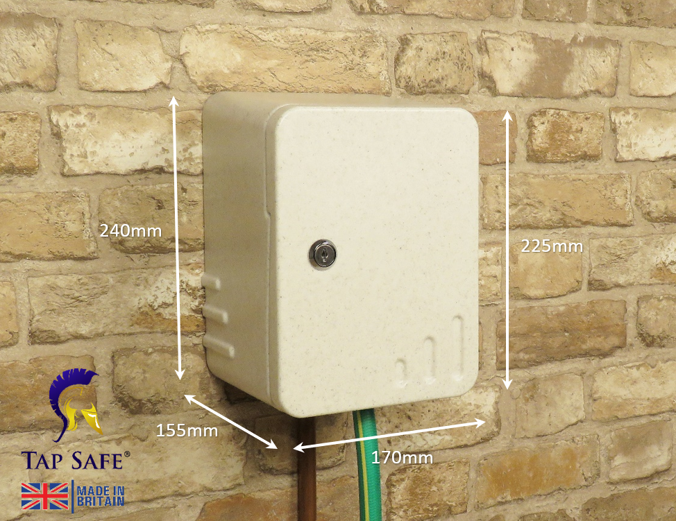 Tap Safe outside garden tap lockable protective security lock box