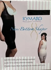 Kymaro Black Hi-Waist Body Shaping Compression Bottom Size 3 L 12-14 New In Box