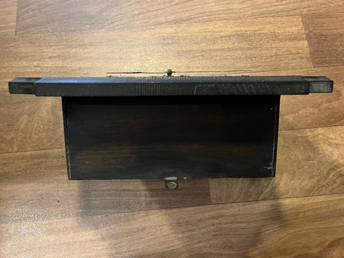 Oak Mission Style Antique Clock from 1910-1915, Upgraded works. - Picture 4 of 7