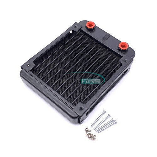 Aluminum Computer Radiator 80/120mm Water Cooler Cooling For CPU Heatsink - Picture 3 of 12