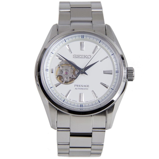 Seiko Presage Silver Men's Watch - SSA355J1 for sale online | eBay