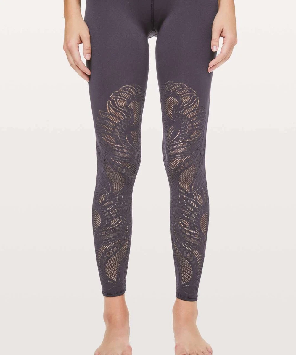 Lululemon Reveal Tight *Lattice Paisley SIZE: 2, EUC