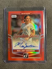 2024 - 24 Panini Donruss MALLORY SWANSON #40/49 Auto Signature Series USWNT