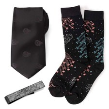 Star Wars Millennium Falcon Black Tie, X-Wing and Tie Fighter Battle Dress Socks