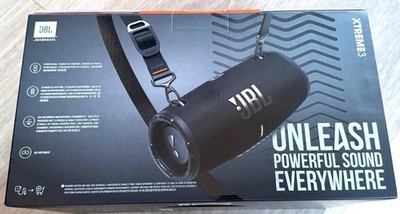 JBL Xtreme 3 Waterproof Bluetooth Wireless Speaker - Black * Read