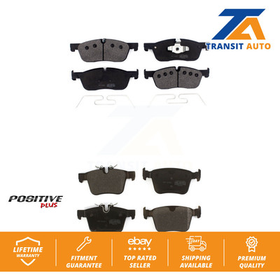 Front Rear Semi-Metallic Brake Pad Kit For Land Rover Jaguar F-Pace Discovery XE