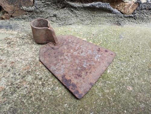 Alte Hacke Gartenarbeit Werkzeug Vintage Massiv Gartenhacke - Bild 1 von 5