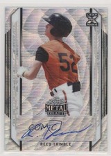 2021 Leaf Metal Draft Silver Wave Reed Trimble #BA-RT1 Auto 1b8