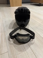 Moto Bell Helmet Size L Plus 100% Strata Gogg...