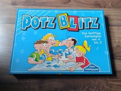 Potz Blitz - Das knifflige Kartenspiel - Gesellschaftsspiel, komplett