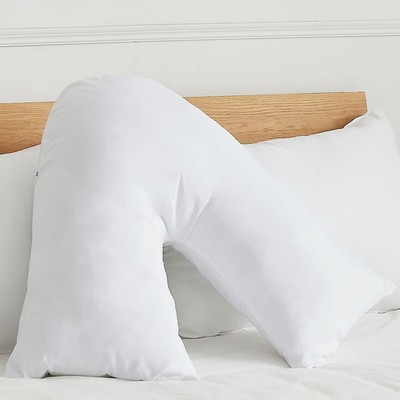 Cheer Collection Hypoallergenic Down Alternative Pregnancy V Pillow