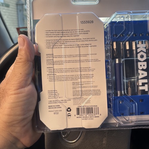 Kobalt Speed Set, Driving Bit Set, 65pc, 1333928, MSRP is $35, NEW - Picture 2 of 2