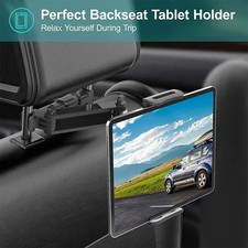 Universal Car Back Seat Headrest Mount Holder For Air 1 2 4-11 Inch 360 Rot
