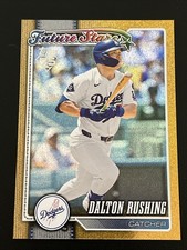 2026 Topps Series 1 Dalton Rushing Gold Sandglitter /50 Dodgers 103