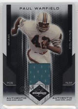 2007 Leaf Limited Threads 95/100 Paul Warfield #173 HOF 6o3