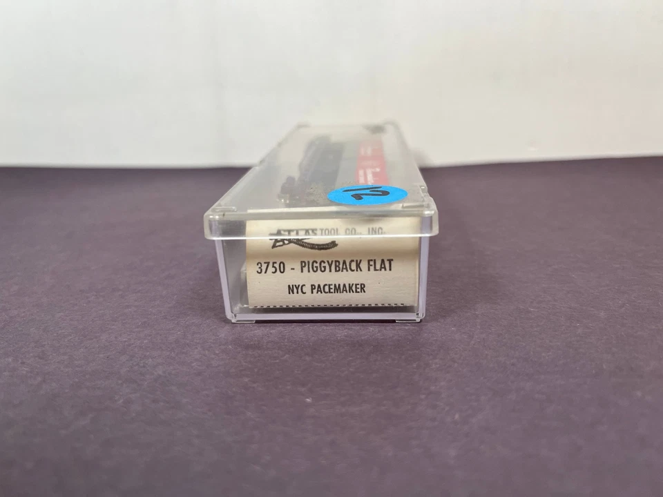 Atlas N Scale Train 3750 Piggyback Flat Car Trailers NYC PACEMAKER 481237 - Image 3 of 4