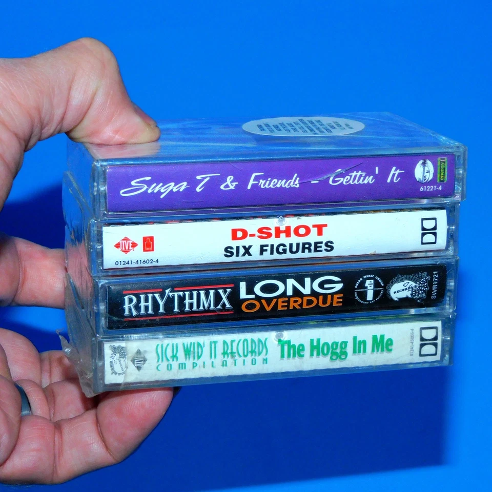 SICK WID IT RECORDS COMPILATION+ D-SHOT+ SUGA T+ RHYTHM X--SEALED CASSETTES - Image 4 of 4