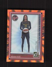 2025 Donruss WNBA #44 DeWanna Bonner Orange Laser #/199