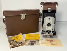 Vintage Polaroid Land Camera Model 95 Folding Bellows w/ Case 1948-1953