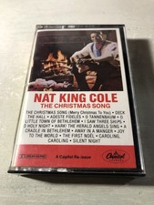 Nat King Cole The Christmas Song Music Cassette Capitol 4MX-1967