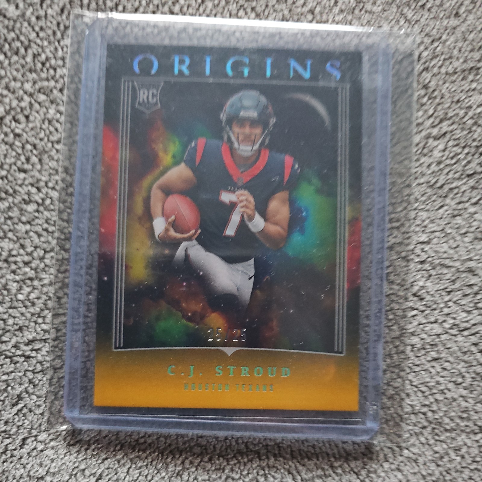 2023 Panini Origins - C.J. Stroud #35 Gold /25 (RC)