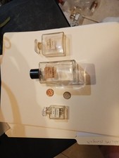 1960's Vintage Chanel No 5 Paris Eau De Cologne 75° Perfume Bottle lot toilette