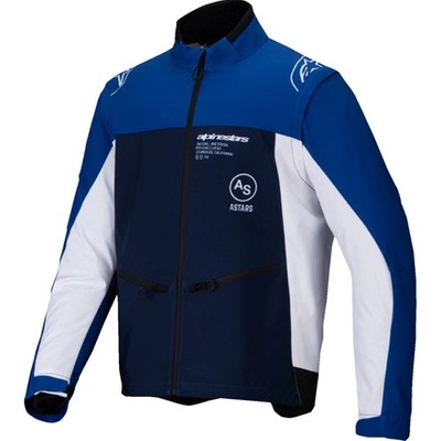 Alpinestars Lite-Dura Softshell Jacket - Navy/Blue/White - Large 3700225-7174-L