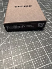 Secrid SV Men's Aluminium Slim Wallet Vintage Brown RFID Safe Card Case